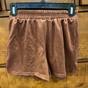 Brown Sweat Pants shorts